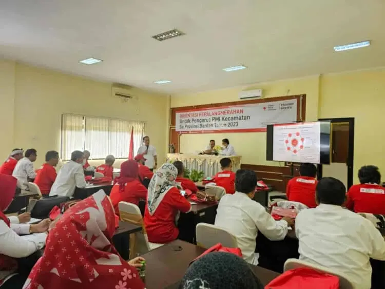 PMI Banten Perkuat Kapasitas Pengurus Kecamatan Tentang Tugas Kepalangmerahan