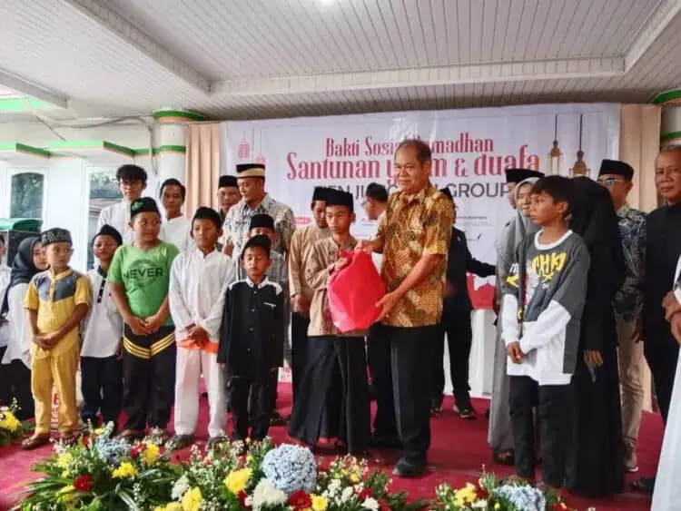 240 Yatim dan Duafa di Pakuhaji Dapat Santunan Ramadhan