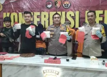 Satresnarkoba Polres Serang Gagalkan Pengiriman 4,4 Kg Sabu dari Afganistan