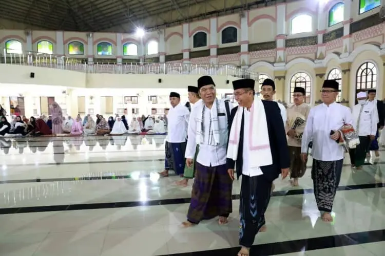 Solat Ied di Masjid Al Bantani, Al Muktabar : Mari Terus Sebarkan Kebaikan