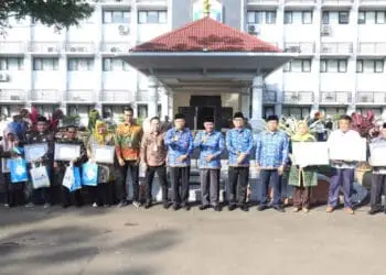 Hari pertama masuk kerja, ASN Pemkot Serang masih banyak yang bolos. (ISTIMEWA)
