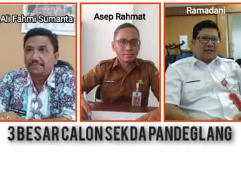 Pansel JPT Pratama Sekda Pandeglang, usulkan 3 nama ke Bupati Pandeglang. (MARDIANA/SATELITNEWS.COM)