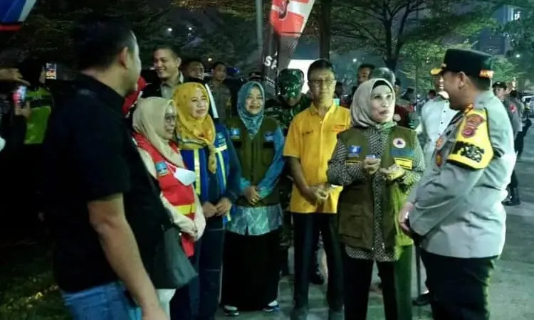 Pantau Arus Mudik, Bupati Serang Minta Pemudik tak Paksakan Diri Jalan Bila Lelah