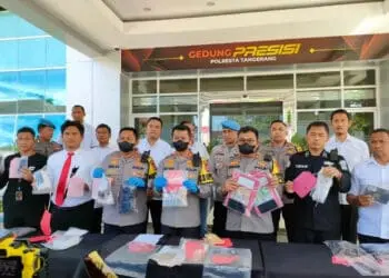 21 Penjahat Jalanan Ditangkap Polresta Tangerang
