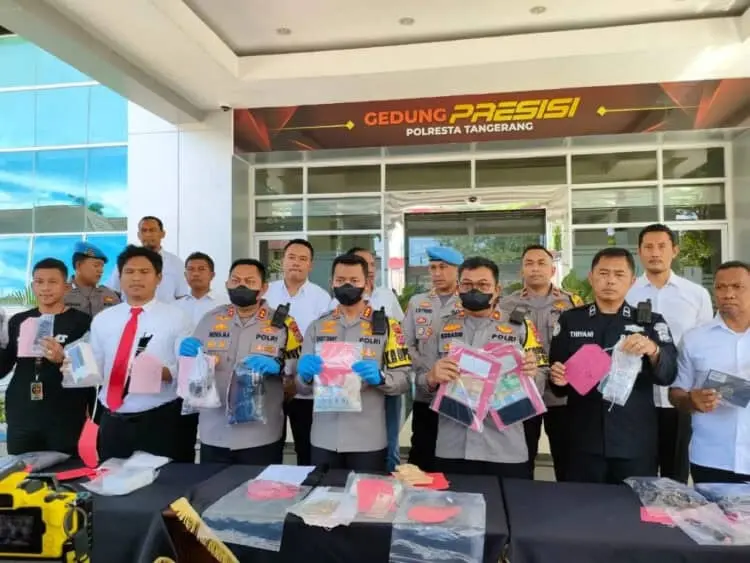 21 Penjahat Jalanan Ditangkap Polresta Tangerang