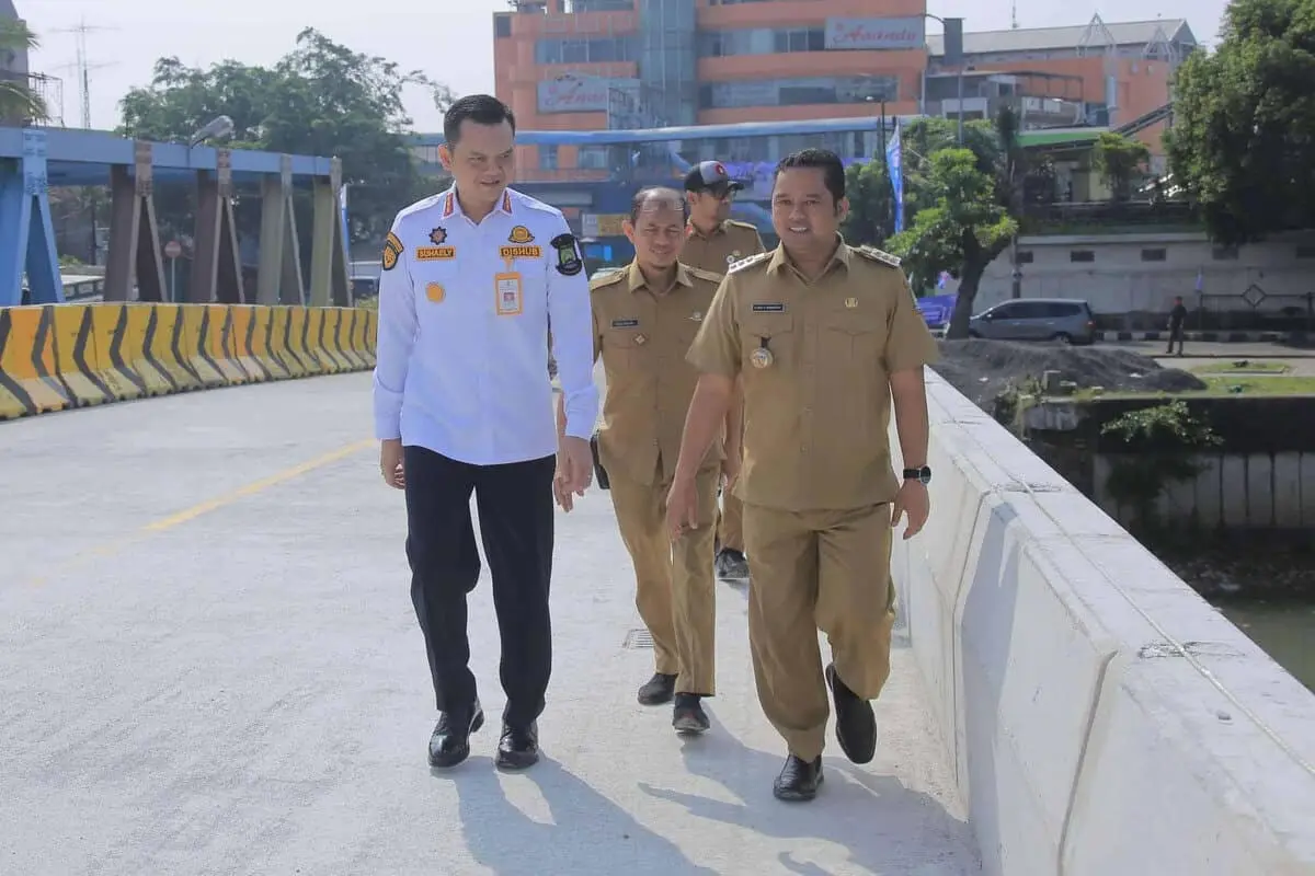Setelah 8 Bulan, Jembatan Cisadane Kota Tangerang Bisa Dilintasi Setelah 8 Bulan, Jembatan Cisadane Kota Tangerang Bisa Dilintasi