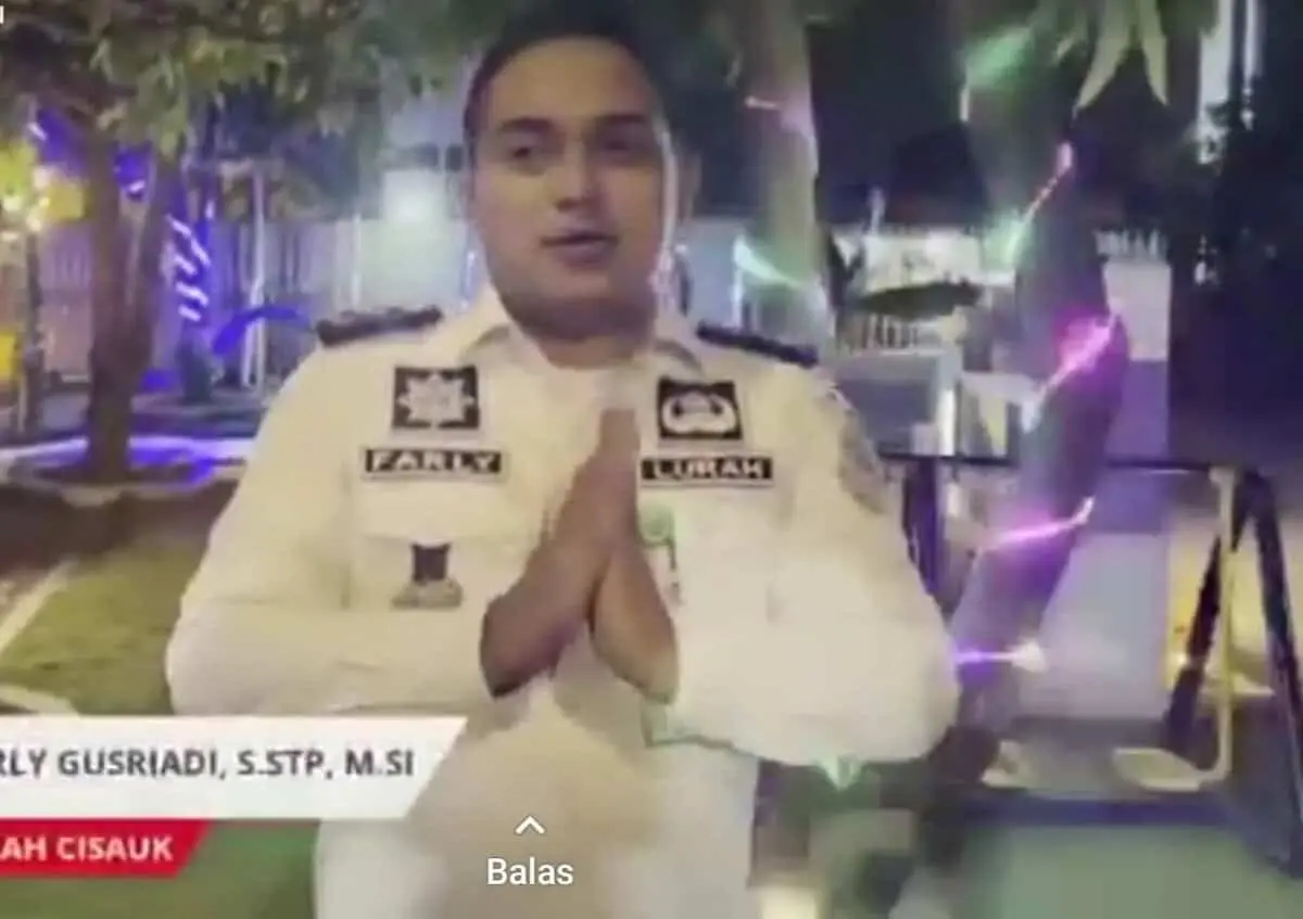 Lurah Cisauk Farly Sebar Fasilitas Bermain Anak ke 6 Posyandu