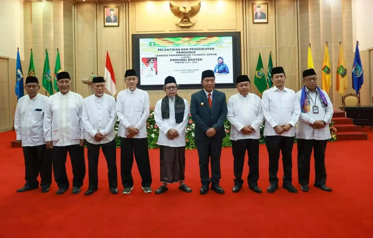 Pengurus LPTQ Provinsi Banten Periode 2023-2028 Dilantik Pj Gubernur Al Muktabar Pengurus LPTQ Provinsi Banten Periode 2023-2028 Dilantik Pj Gubernur Al Muktabar