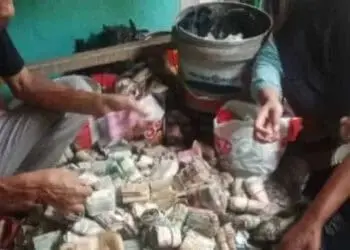 Lansia di Kota Serang Timbun Uang Hingga Ratusan Juta