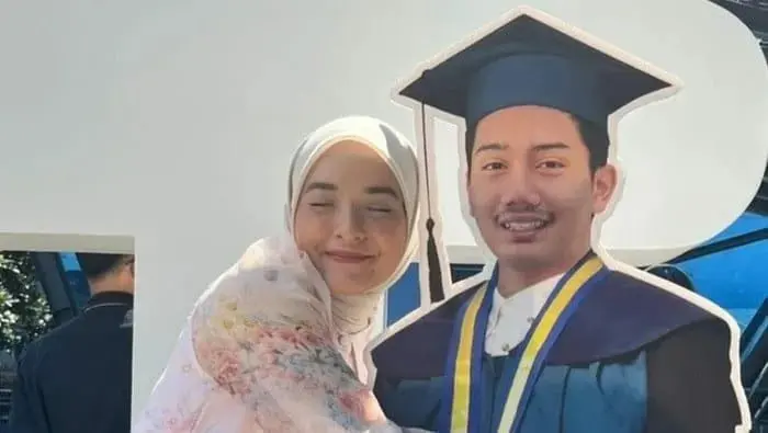 Saat Nabila Peluk “Eril” di Momen Wisuda ITB: Lunas Jadi Pendamping