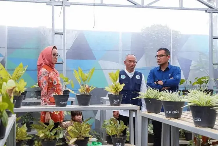 Jelang Penilaian Adiwiyata Nasional, Pilar Saga Ichsan Kunjungi SMPN 22 Tangsel