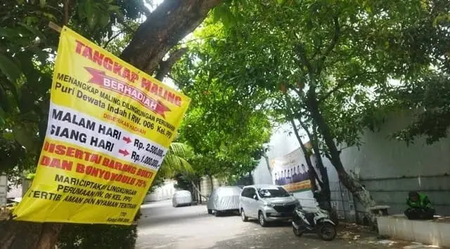 Warga Gelar Sayembara Tangkap Maling Berhadiah Jutaan, Begini Respons Anggota DPRD Kota Tangerang