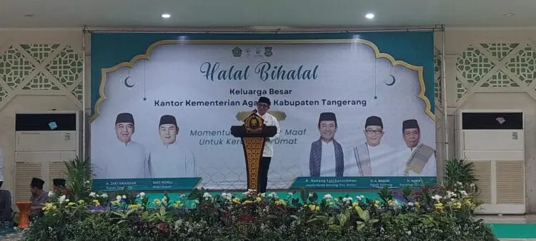 Perkuat Kerukunan Umat, Kemenag Kabupaten Tangerang Gelar Halal Bihalal