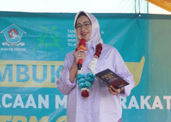 Pelajar di Banten Minta Airin Bangun Taman Baca Digital