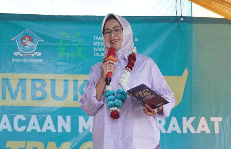 Pelajar di Banten Minta Airin Bangun Taman Baca Digital