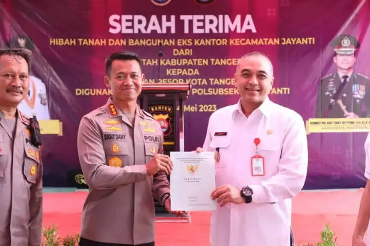 Pemkab Tangerang Hibahkan Bekas Kantor Camat Jayanti
