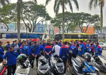 Buruh Kabupaten Tangerang Kecam Perusahaan Nakal