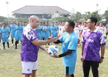 Main Bola, Bupati Tangerang Bersama Tim Forkopimda Lawan Buruh