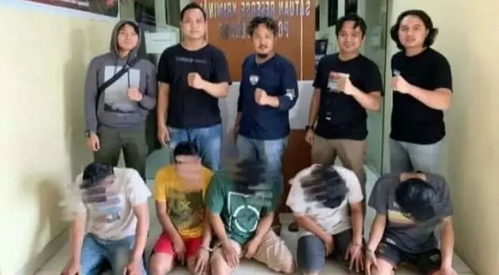 Rampas Motor dengan Pura-pura Jadi Debt Kolektor di Cikande, 4 Orang Ditangkap