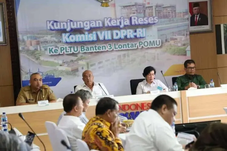 Komisi VII DPR RI Sambangi PLTU Lontar Kemiri