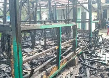 Ponpes Al Ittihad Kabupaten Serang Hangus Terbakar
