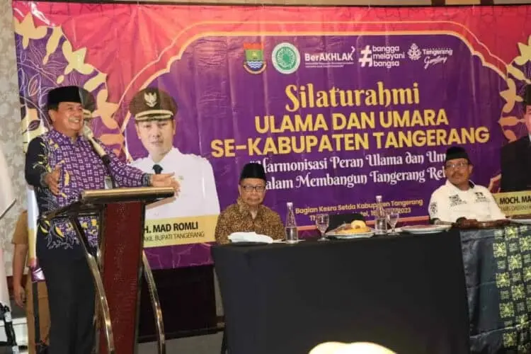 Sekda Buka Silahturahmi Ulama dan Umara se-Kabupaten Tangerang