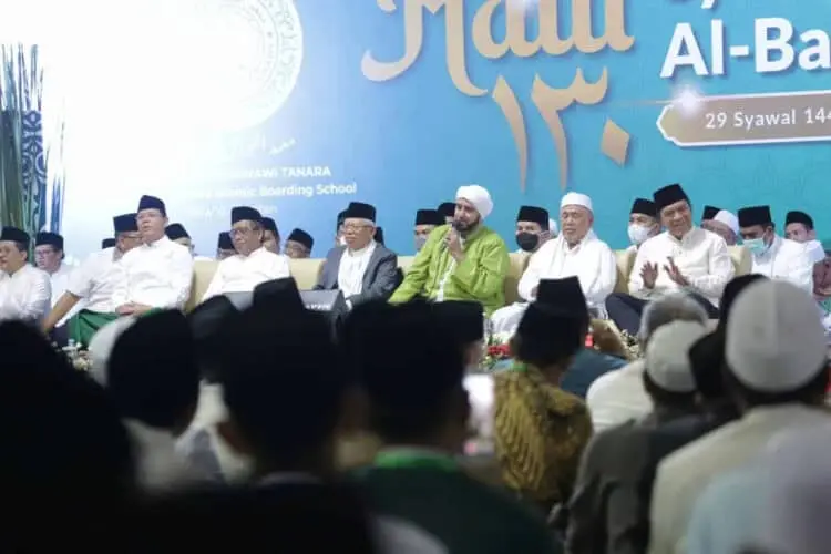 Dampingi Wapres Ma'ruf, Al Muktabar Hadiri Haul ke-130 Syekh Nawawi Al-Bantani