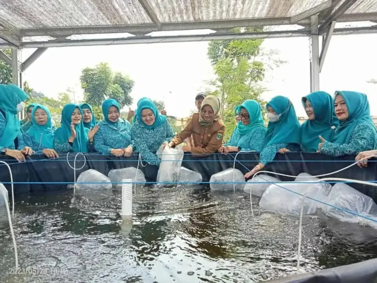 Tekan Stunting, PKK Provinsi Banten Gelar Gerakan Makan Ikan