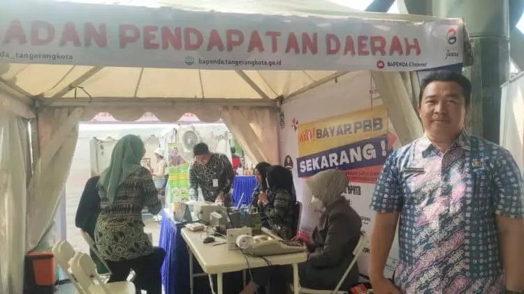 Bapenda Kota Tangerang Gelar Pelayanan Konsultasi Pajak di Bazar UMKM