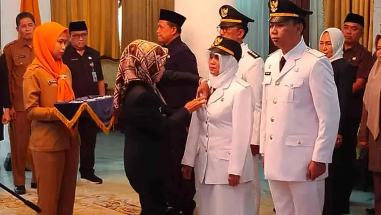 Ratusan Pejabat Dilingkungan Pemkab Serang Dilantik