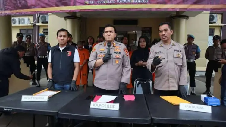 Pencuri 30 Motor dan Penadah Diringkus Satreskrim Polres Serang