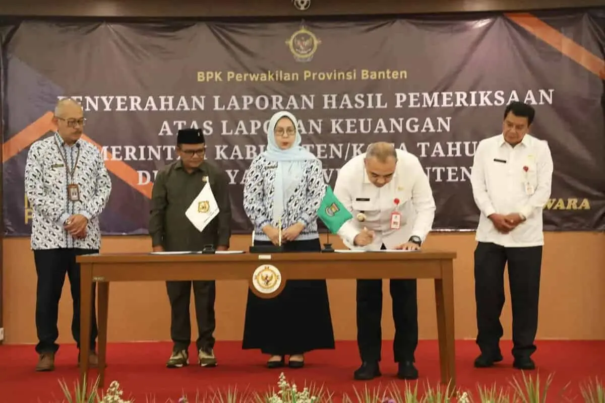Pemerintah Kabupaten Tangerang Raih Opini WTP ke-15 Secara Berturut-Turut