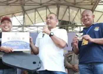 Hari Buruh di Kabupaten Tangerang Diperingati dengan Mancing Bersama Hingga Bagikan Doorprize