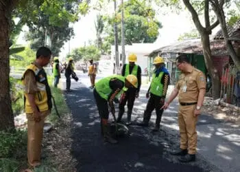 UPTD Jalan dan Jembatan Wilayah IV Fokus Pemeliharaan 11 Titik Jalan
