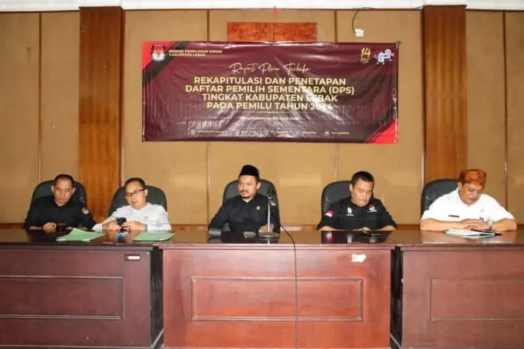 KPU Lebak Sepi Pendaftaran Bacaleg