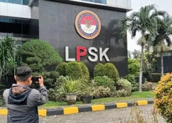Gedung kantor LPSK di Jakarta. (ISTIMEWA)