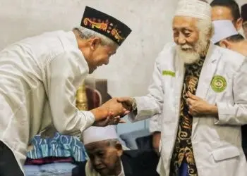 Safari ke Banten, Ganjar Pranowo Sowan Ke Abuya Muhtadi