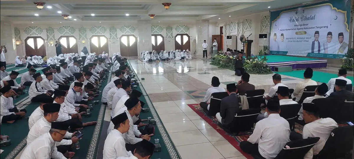Perkuat Kerukunan Umat, Kemenag Kabupaten Tangerang Gelar Halal Bihalal Perkuat Kerukunan Umat, Kemenag Kabupaten Tangerang Gelar Halal Bihalal