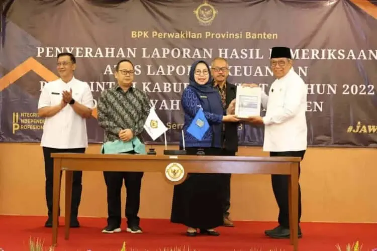 Pemkot Tangsel Raih Opini WTP ke-11
