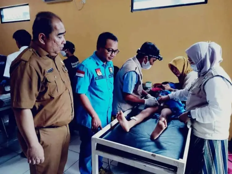 KNPI Gelar Sunatan Massal Gratis Untuk Warga Panongan Tidak Mampu