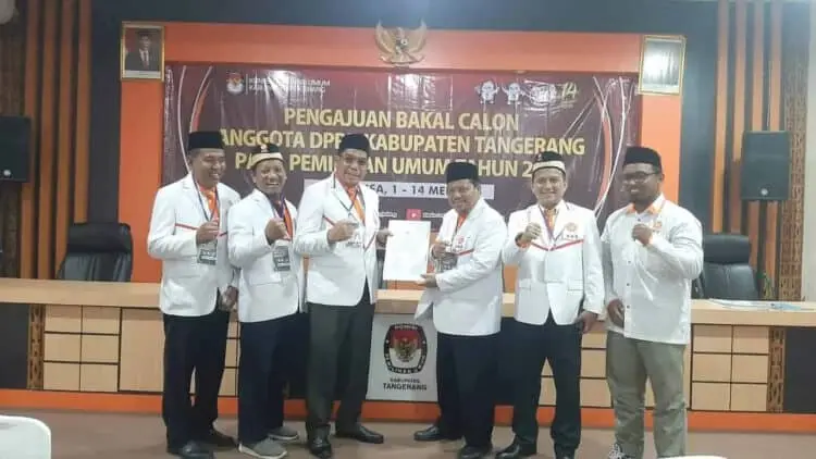 PKS Awali Pendaftaran Bacaleg di Kabupaten Tangerang