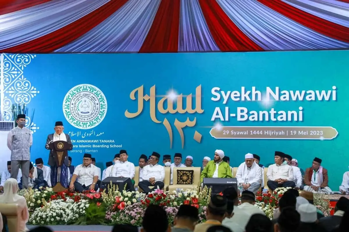 Wapres Hadiri Haul Syekh Nawawi Al Bantani di Serang