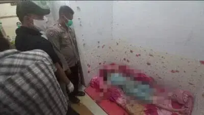 Polsek Panongan Olah TKP Penemuan Mayat di Toko Bangunan