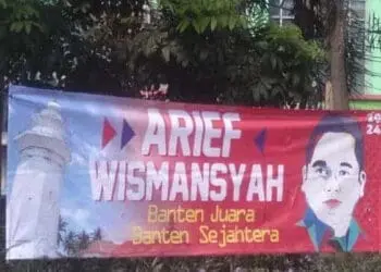 Spanduk Dukungan untuk Maju Pilgub Banten 2024 Makin Marak, Begini Sikap Wali kota Arief