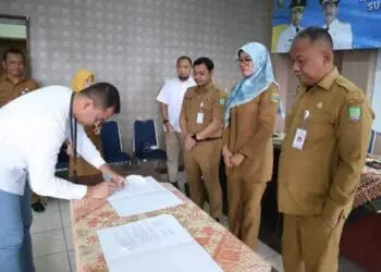 Disnaker Kota Tangerang Gandeng Tiga Perusahaan untuk MoU dengan BKK SMK