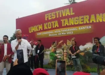 Ganjar Pranowo ke Kota Tangerang, Begini Ungkapannya