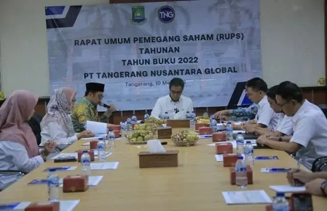 Gelar RUPS, PT TNG Kota Tangerang Bagi-bagi Deviden