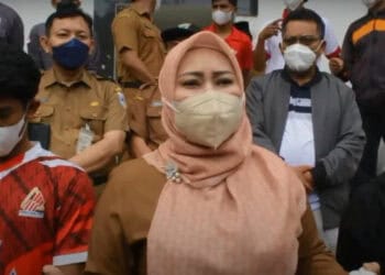 Bupati Pandeglang, Irna Narulita. (ISTIMEWA)