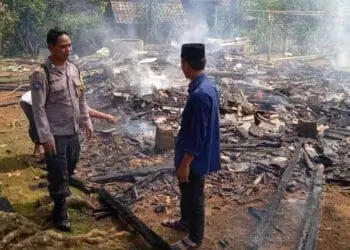 1 Rumah di Pandeglang Ludes Terbakar, Hanya Tersisa Baju di badan Milik Korban