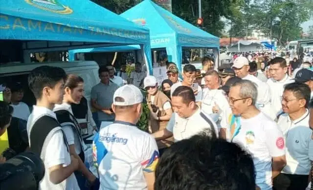 Disnaker Kota Tangerang Gelar Bursa Lowongan Kerja di Car Free Day